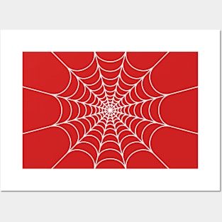 Spider web Posters and Art